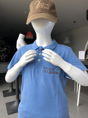 Polos coton à manches courtes